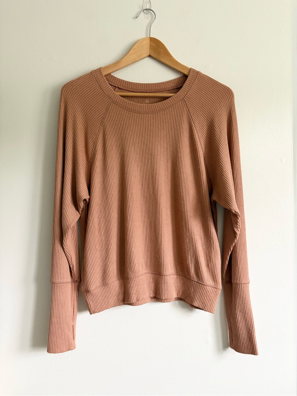 OFFLINE by Aerie Ribbed Long Sleeve Pullover